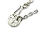 ��FIRST ARROW's/�ե������ȥ��������ۡ�Medium Necklace Chain with Medicine Wheel/��ǥ�����ۥ������դ��ߥǥ�����ͥå��쥹���������(O-062+P-234)