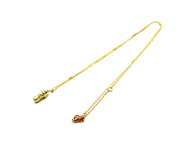 ��Peanuts&Co/�ԡ��ʥåĥ���ѥˡ��ۡ�Small Peanuts Pendant Top with Diamond��Necklace Chain/�������������ꥹ�⡼��ԡ��ʥåĥڥ����ȥȥåס��ͥå��쥹���������(K10 GOLD)