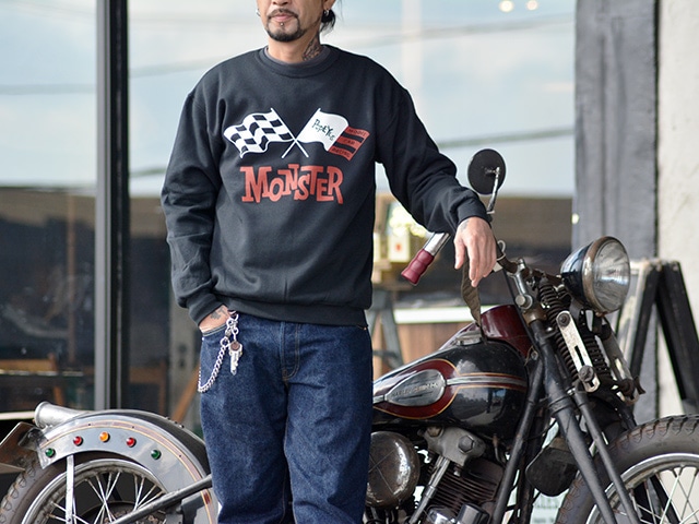 POP EYES/ポップアイズ】2022AW「Model Car Club Sweat Shirts