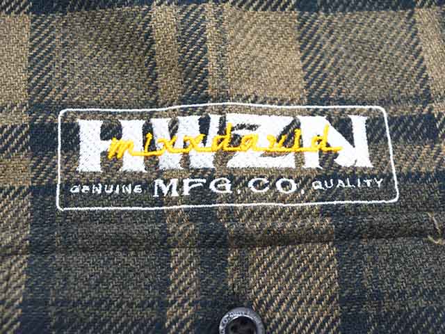 (50% OFF)��2����HWZN BROSS/�ϥ�����֥����ۡߡ�MIXXDAVID/�ߥå����ǥ������åɡ�2023AW��W-Name Check Shirts/���֥�͡�������å�����ġ�<br><br>(�ۥ����륺���ѥ��/���ᥫ��/�ۥåȥ��å�/�ϡ��졼/�Х���/WOLF PACK/����եѥå�)