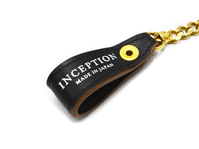 ��2����INCEPTION/���󥻥ץ����ۡ�Horse Butt Leather Brass Chain��BRASS��/�ۡ����Хåȥ쥶���֥饹��������ɥ֥饹�ɡ�(IPC-08)