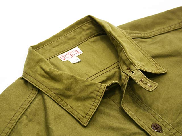 ��FREE WHEELERS/�ե꡼�ۥ����顼����2025SS��Mechanic Shirts��Blystone��/�ᥫ�˥å�����ġɥ֥饤���ȡ���ɡ�(2523003)