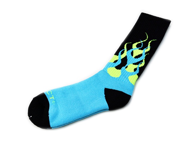 ��4����EVILACT/�����֥륢���ȡ�2025AW��Flames Socks/�ե쥤�ॹ���å�����(EA25-ACT2-A03)