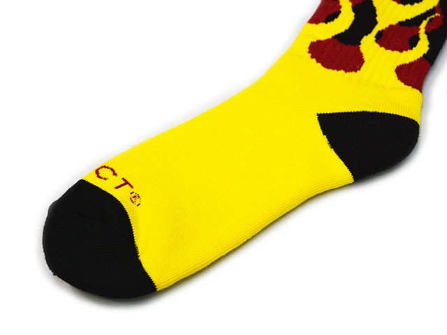 ��4����EVILACT/�����֥륢���ȡ�2025AW��Flames Socks/�ե쥤�ॹ���å�����(EA25-ACT2-A03)