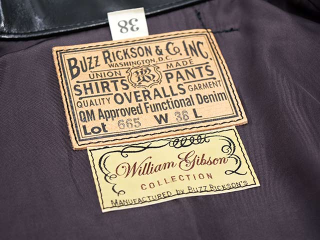 ��BUZZ RICKSON'S/�Х��ꥯ���󥺡ۡ�BLACK LEATHER BLOUSE/�֥�å��쥶���֥饦����(BR80665)