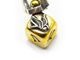 ��galcia/���륷���ۡ�Brass&Silver925 Dice Pendant��Swallow Left��/�֥饹&����С�925�������ڥ����ȡɥ������ ��եȡɡ�(20NT-DC101NSB-SW-L)