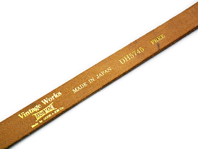 ��Vintage Works/������ơ���������ۡ�Chromexcel Leather Concho Narrow Belt��5745��/�����२������쥶���������ʥ����٥�ȡ�5745�ɡ�(DH5745)
