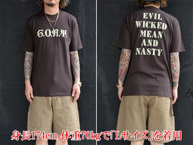 ��2����FREE WHEELERS/�ե꡼�ۥ����顼����2026SS��S/S T-SHIRT��G.O.A.T.��/���硼�ȥ��꡼��T����ġɥ����ȡɡ�(2625005)