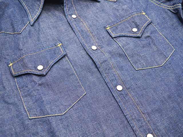 ��FULLCOUNT/�ե륫����ȡۡ�Denim Western Shirts/�ǥ˥०�������󥷥�ġ�(4894)