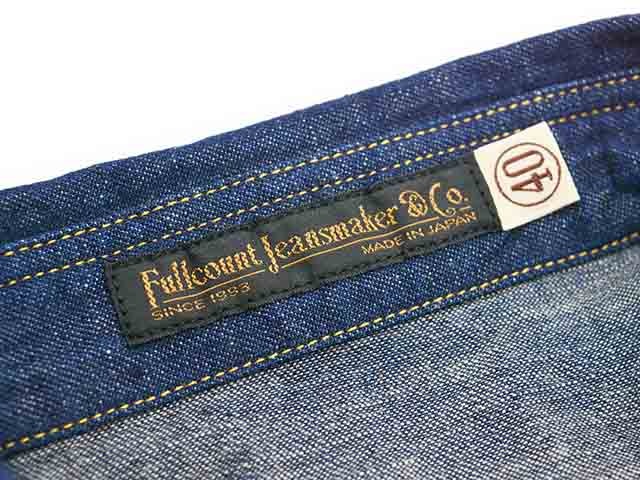 ��FULLCOUNT/�ե륫����ȡۡ�Denim Western Shirts/�ǥ˥०�������󥷥�ġ�(4894)