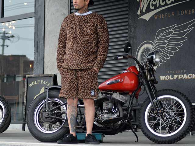 2SKULL FLIGHT/ե饤ȡ2024SSLeopard Easy Shorts/쥪ѡɥ硼ġ