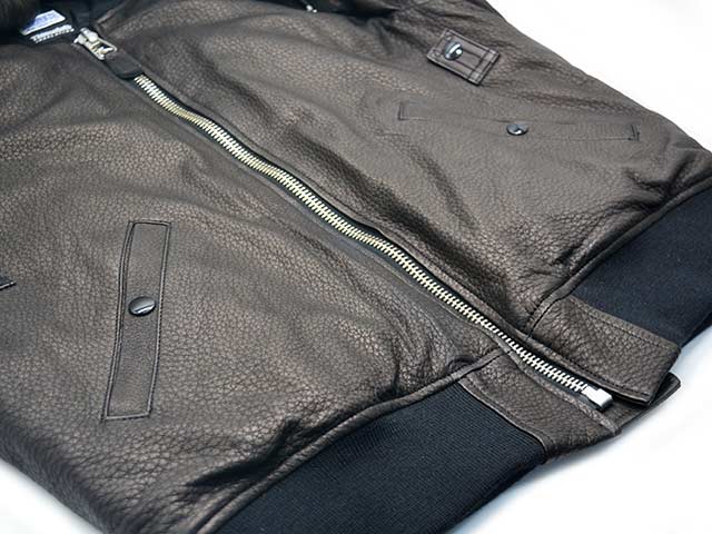 ��2����CWORKS by FINE CREEK&CO/��������� �Х� �ե����󥯥꡼������ɥ����ۡ�Deerskin MA-1��LEA��/�ǥ���������MA-1��LEA�ɡ�(CWJK028)