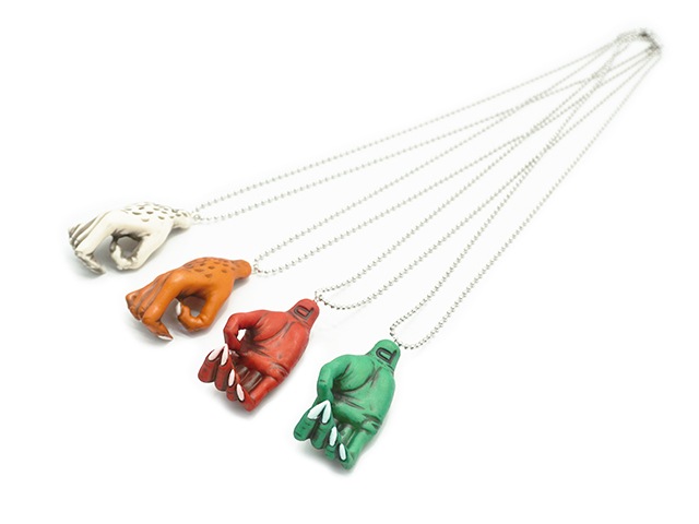 全4色【POP EYES/ポップアイズ】2024AW「Funny Monster Necklace