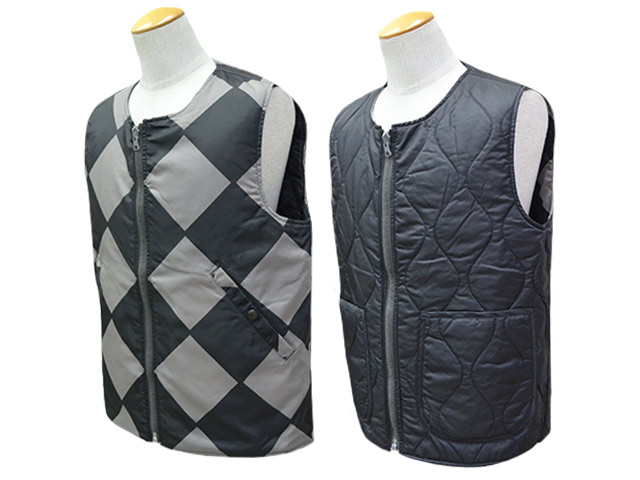 ��BUZZ RICKSON'S/�Х��ꥯ���󥺡ۡ�BLACK LINE CREWMAN VEST(MOD.) REVERSIBLE/�֥�å��饤�󥯥롼�ޥ�٥���(MOD.) ��С����֥��(BR15811)