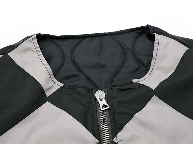 ��BUZZ RICKSON'S/�Х��ꥯ���󥺡ۡ�BLACK LINE CREWMAN VEST(MOD.) REVERSIBLE/�֥�å��饤�󥯥롼�ޥ�٥���(MOD.) ��С����֥��(BR15811)