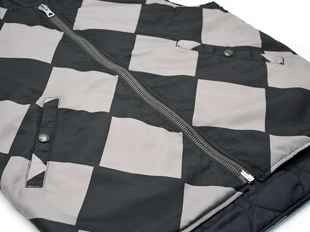 ��BUZZ RICKSON'S/�Х��ꥯ���󥺡ۡ�BLACK LINE CREWMAN VEST(MOD.) REVERSIBLE/�֥�å��饤�󥯥롼�ޥ�٥���(MOD.) ��С����֥��(BR15811)