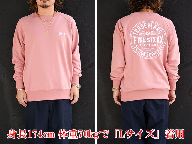 ��3����FINESIXXX/�ե����󥷥å�����2025AW��Trade Mark Embroidery Sweat/�ȥ졼�ɥޡ�������֥������꡼�������åȡ�(FS-2025AW-003)