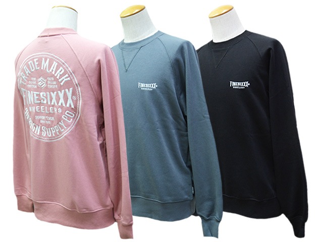 ��3����FINESIXXX/�ե����󥷥å�����2025AW��Trade Mark Embroidery Sweat/�ȥ졼�ɥޡ�������֥������꡼�������åȡ�(FS-2025AW-003)