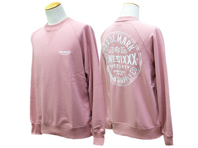 ��3����FINESIXXX/�ե����󥷥å�����2025AW��Trade Mark Embroidery Sweat/�ȥ졼�ɥޡ�������֥������꡼�������åȡ�(FS-2025AW-003)