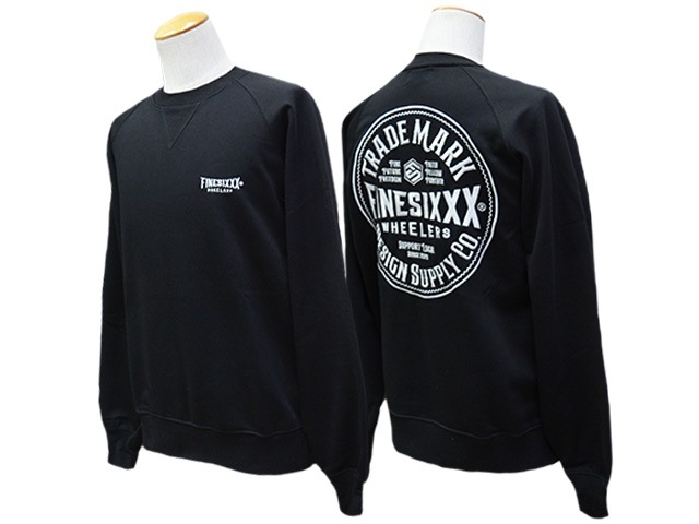 ��3����FINESIXXX/�ե����󥷥å�����2025AW��Trade Mark Embroidery Sweat/�ȥ졼�ɥޡ�������֥������꡼�������åȡ�(FS-2025AW-003)