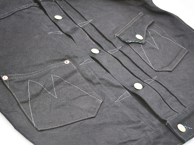 ��MISTER FREEDOM/�ߥ������ե꡼�����2025FW��16oz MIDNIGHT DENIM RANCH BLOUSE/16���󥹥ߥåɥʥ��ȥǥ˥�����֥饦����(SC15816)