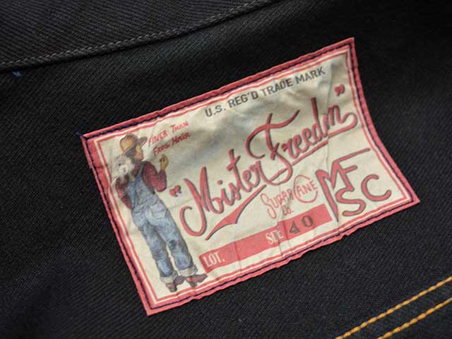 ��MISTER FREEDOM/�ߥ������ե꡼�����2025FW��16oz MIDNIGHT DENIM RANCH BLOUSE/16���󥹥ߥåɥʥ��ȥǥ˥�����֥饦����(SC15816)
