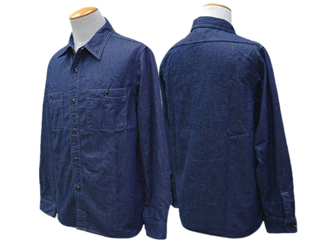 ��FULLCOUNT/�ե륫����ȡۡ�Denim Work Shirts/�ǥ˥�������ġ�(4890)