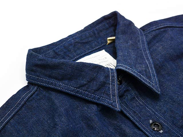 ��FULLCOUNT/�ե륫����ȡۡ�Denim Work Shirts/�ǥ˥�������ġ�(4890)