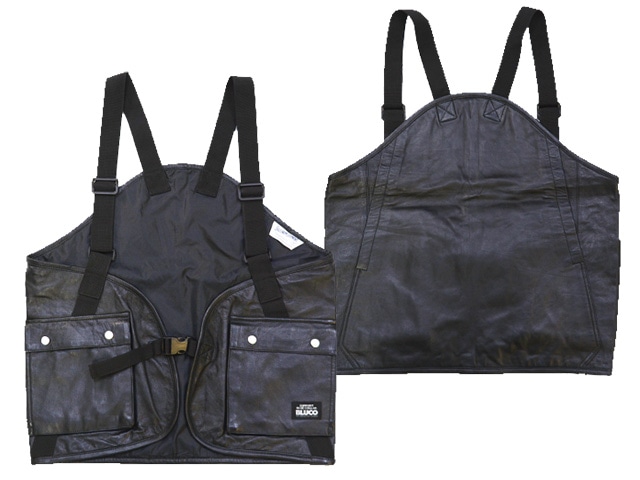 BLUCO/֥륳2024SSLeather Utility Vest/쥶桼ƥƥ٥ȡ(141-35-001)