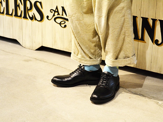 ��BUZZ RICKSON'S/�Х��ꥯ���󥺡ۡ�SHOES LOW QUARTER BLACK VERSION/���塼�����������������֥�å��С�������(BR02857)