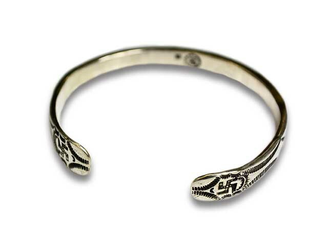 Chooke バングル CHOOKE/チョーク】「Square Swastika Bangle”Wide”/スクエア