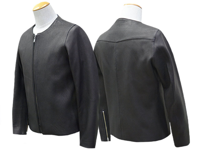 ��2����FINE CREEK&CO/�ե����󥯥꡼������ɥ����ۡ�Collarless Single Riders Jacket��Bud Deer��/���顼�쥹���󥰥�饤���������㥱�åȡɥХ� �ǥ����ɡ�(ACJK041)��ͽ����/2026ǯ������ͽ���