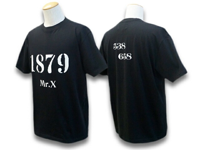 (50% OFF)��2����MISTER X/�ߥ��������å�����2022SS��Crew Neck S/S Tee��1879��/���롼�ͥå����硼�ȥ��꡼��Tee��1879�ɡ�(MRX-024)(UNCHANGING LOVE/��������󥸥󥰥��/POP EYES/�ݥåץ�����/���ᥫ��/WOLF PACK/����եѥå�)