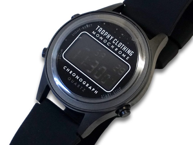 TROPHY CLOTHING モノクロームウォッチ MONOCHROME 時計