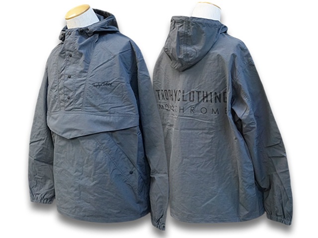 トロフィークロージング MONOCHROME アノラックパーカー 全2色【TROPHY CLOTHING/トロフィークロージング】2023SS「Monochrome