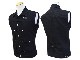 ��SKULL FLIGHT/������ե饤�ȡ�2024SS��Riders Stretch Vest Type6��Black Denim��/�饤���������ȥ�å��٥��ȥ�����6�ɥ֥�å��ǥ˥�ɡ�