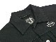 ��SKULL FLIGHT/������ե饤�ȡ�2024SS��Riders Stretch Vest Type6��Black Denim��/�饤���������ȥ�å��٥��ȥ�����6�ɥ֥�å��ǥ˥�ɡ�