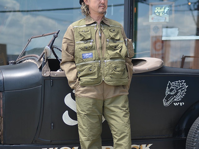 ��FREE WHEELERS/�ե꡼�ۥ����顼����2024SF��Fishing Jacket��ANGLER��/�ե��å��󥰥��㥱�åȡɥ��󥰥顼�ɡ�(2421014)