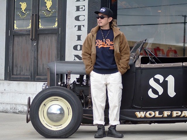 ��4����BLUE ROSE.308/�֥롼������.308�ۡ�Sheep Boa Fleece Full Zip Parka/�����ץܥ��ե꡼���ե른�åץѡ�������