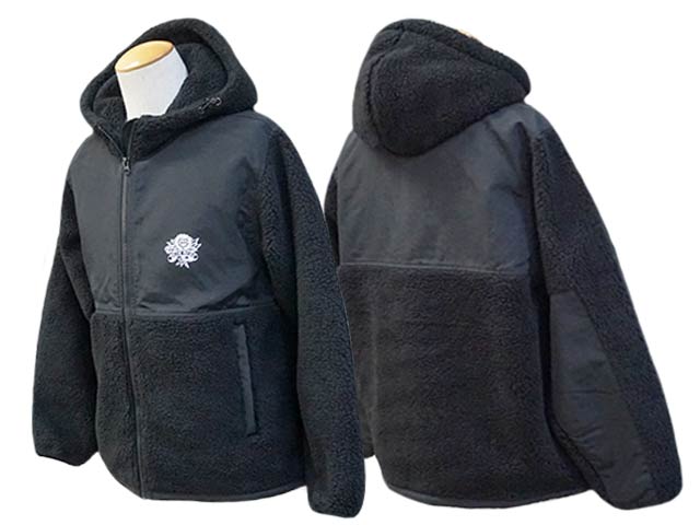 ��4����BLUE ROSE.308/�֥롼������.308�ۡ�Sheep Boa Fleece Full Zip Parka/�����ץܥ��ե꡼���ե른�åץѡ�������