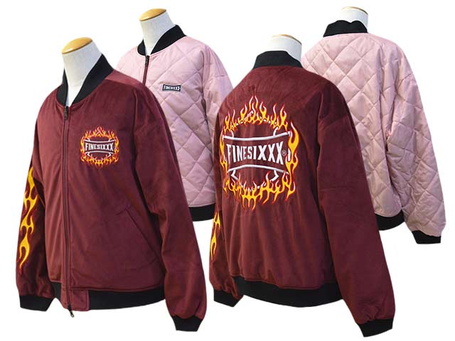 3FINESIXXX/ե󥷥å2024AWFine Flames Reversible Jacket/եե쥤ॹС֥른㥱åȡ(FS-2024FW-002)