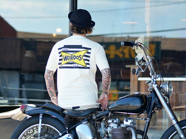 ��2����WEIRDO/���������ɡ�2025SS��Henry Neck S/S Tee��WEIRDOS KUSTOM��/�إ�꡼�ͥå����硼�ȥ��꡼��Tee�ɥ��������ɥ���������ɡ�(WRD5125)