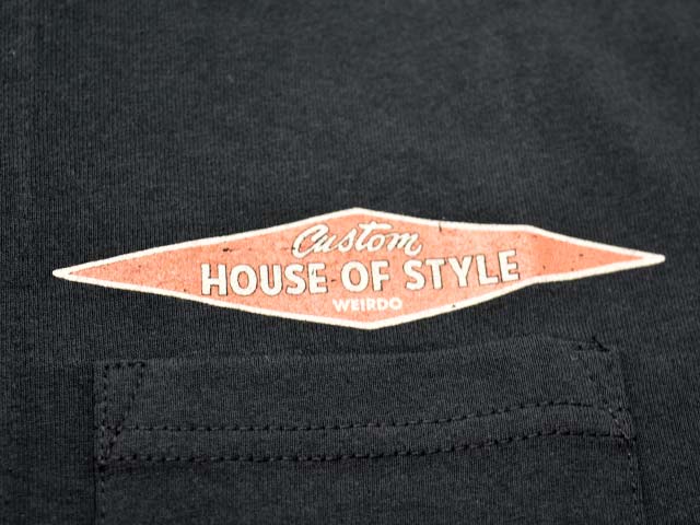 ��2����WEIRDO/���������ɡ�2025SS��Henry Neck S/S Tee��WEIRDOS KUSTOM��/�إ�꡼�ͥå����硼�ȥ��꡼��Tee�ɥ��������ɥ���������ɡ�(WRD5125)