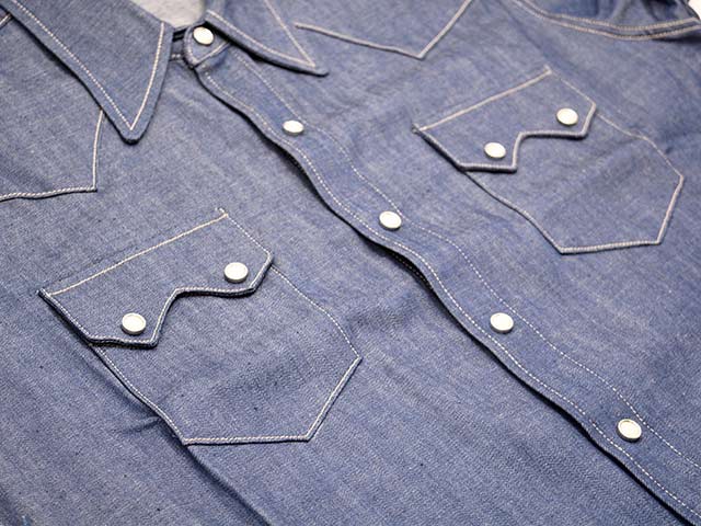 ��LEVI'S VINTAGE CLOTHING/�꡼�Х���������ơ������������󥰡ۡ�Short Horn Sawtooth Shirt/���硼�ȥۡ��󥽡��ȥ���������ġ�(001L7-0002)