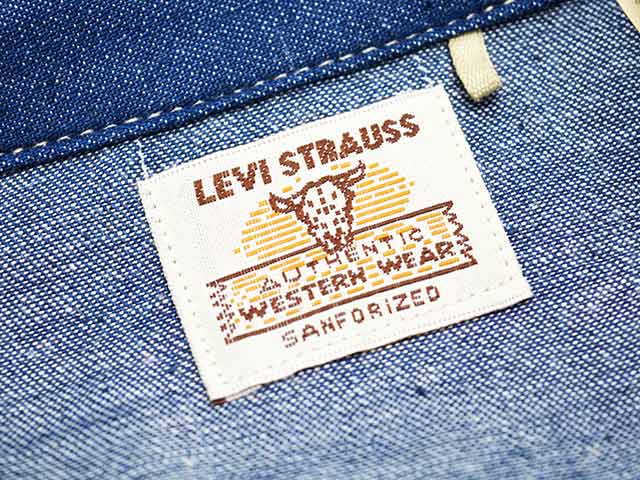 ��LEVI'S VINTAGE CLOTHING/�꡼�Х���������ơ������������󥰡ۡ�Short Horn Sawtooth Shirt/���硼�ȥۡ��󥽡��ȥ���������ġ�(001L7-0002)