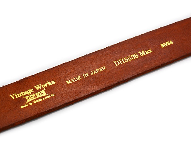 Vintage Works/ヴィンテージワークス】「Teacore Benz Belt”5536 Max
