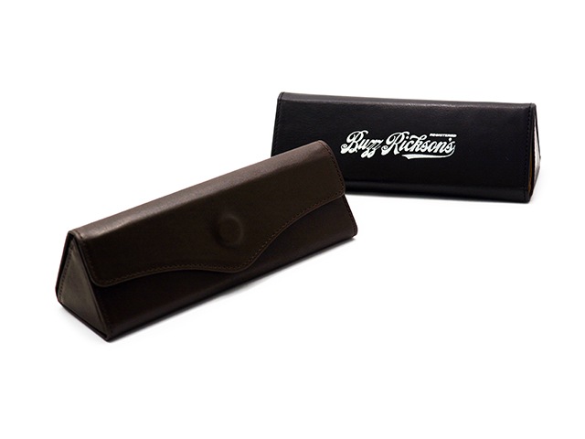 ��2����BUZZ RICKSON'S/�Х��ꥯ���󥺡ۡ�LEATHER GLASSES CASE/�쥶�����饷������������(BR02871)