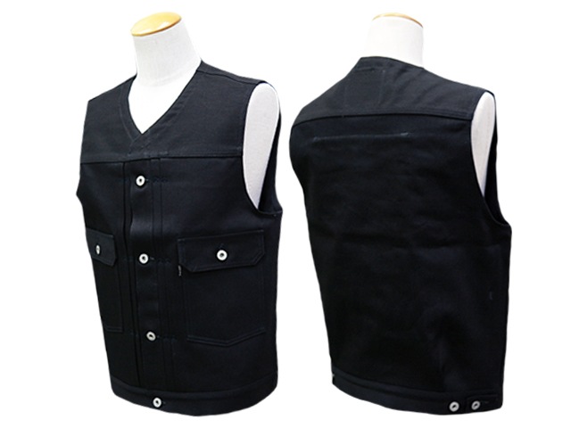 ��2����RED TAiL/��åɥƥ���ۡ�Cross Denim Vest��6th No Collar��/�������ǥ˥�٥��ȡɥ��å����� �Ρ����顼�ɡ�(RKK-516NC)