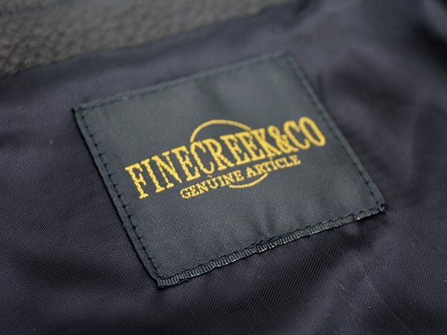 ��2����FINE CREEK&CO/�ե����󥯥꡼������ɥ����ۡ�Collarless Paded Single Riders Jacket��Bad Deer��/���顼�쥹�ѥǥåɥ��󥰥�饤���������㥱�åȡɥХåɥǥ����ɡ�(ACJK053)��ͽ����/2026ǯ������ͽ���