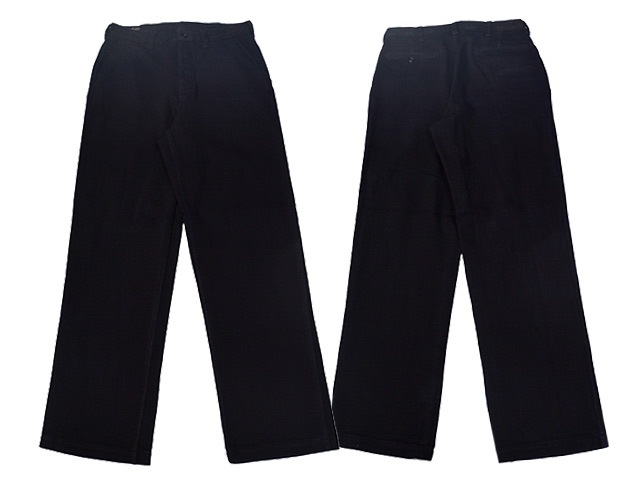 ��FREE WHEELERS/�ե꡼�ۥ����顼����2026SS�֡�BLACK ROGUE�� TROUSERS/�ɥ֥�å������ɥȥ饦��������(2622008)